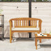 Rozenbank Crème Wit 114 x 46 x 82,5 cm Massief Acaciahout
