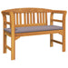 Rozenbank Natuurlijk 114 x 46 x 82,5 cm Massief Acaciahout