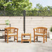 Rozenbank Natuurlijk 68,5 x 46 x 82,5 cm Massief Acaciahout