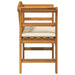 Rozenbank Natuurlijk 68,5 x 46 x 82,5 cm Massief Acaciahout