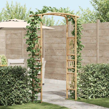 Tuin Boog Naturel 110 x 40 x 205 cm Bamboe