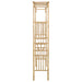 Tuin Boog Naturel 110 x 40 x 205 cm Bamboe