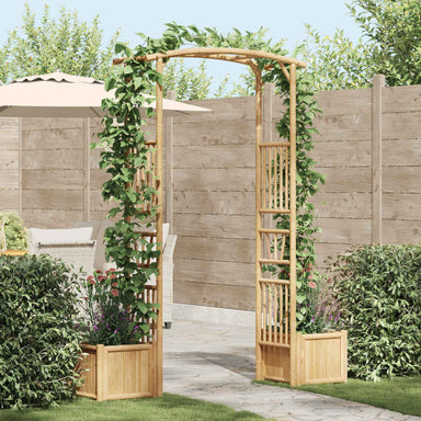Tuin Boog Naturel 177 x 40 x 205 cm Bamboe