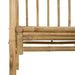 Tuinboog met Bank 115 x 50 x 205 cm Bamboe