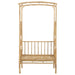 Tuinboog met Bank 115 x 50 x 205 cm Bamboe