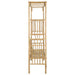 Tuinboog met Bank 115 x 50 x 205 cm Bamboe