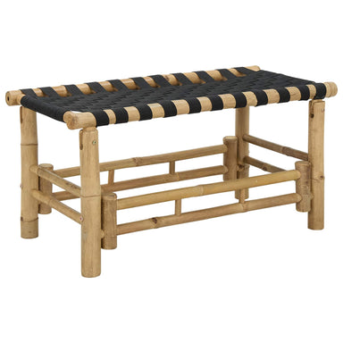 Tuinbank 80 x 38 x 40 cm Bamboe Naturel Rechthoekig
