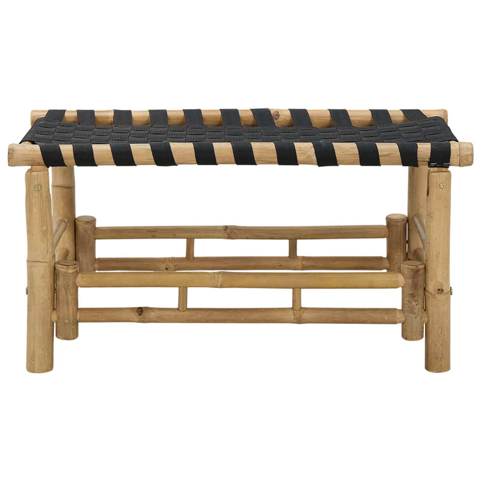 Tuinbank 80 x 38 x 40 cm Bamboe Naturel Rechthoekig