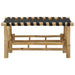 Tuinbank 80 x 38 x 40 cm Bamboe Naturel Rechthoekig