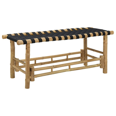 Tuinbank 110 x 38 x 40 cm Bamboe Naturel Rechthoekig