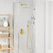 Verborgen Douche Systeem (Rond) Goud RVS 201