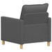 Bank Donkergrijs 76 x 81 x 87,5 cm Stof