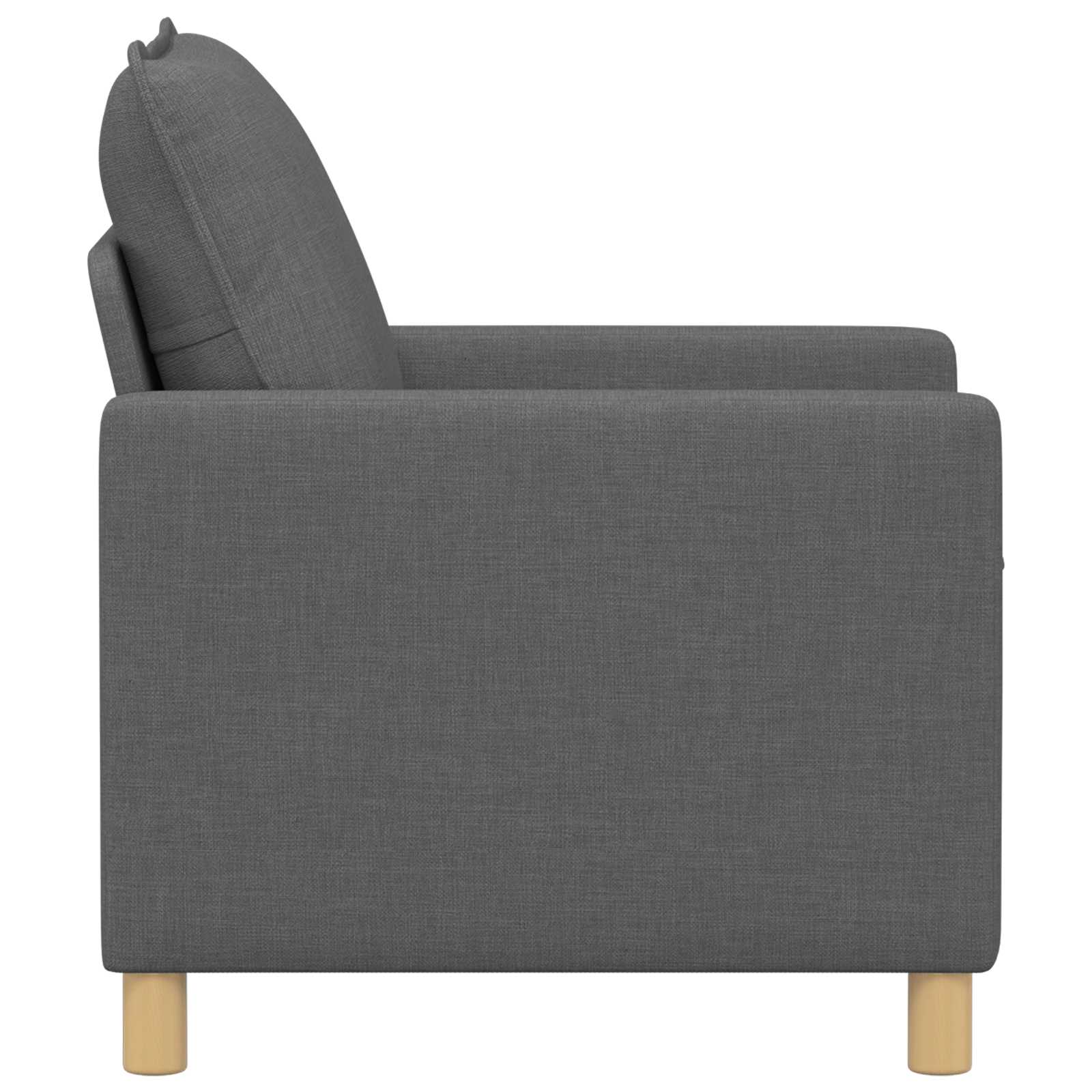 Bank Donkergrijs 76 x 81 x 87,5 cm Stof