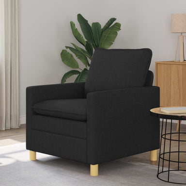 Bank Zwart 76 x 81 x 87,5 cm Stof