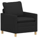 Bank Zwart 76 x 81 x 87,5 cm Stof