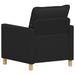 Bank Zwart 76 x 81 x 87,5 cm Stof