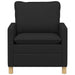 Bank Zwart 76 x 81 x 87,5 cm Stof