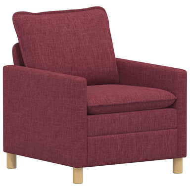 Bank Wijnrood 76 x 81 x 87,5 cm Stof