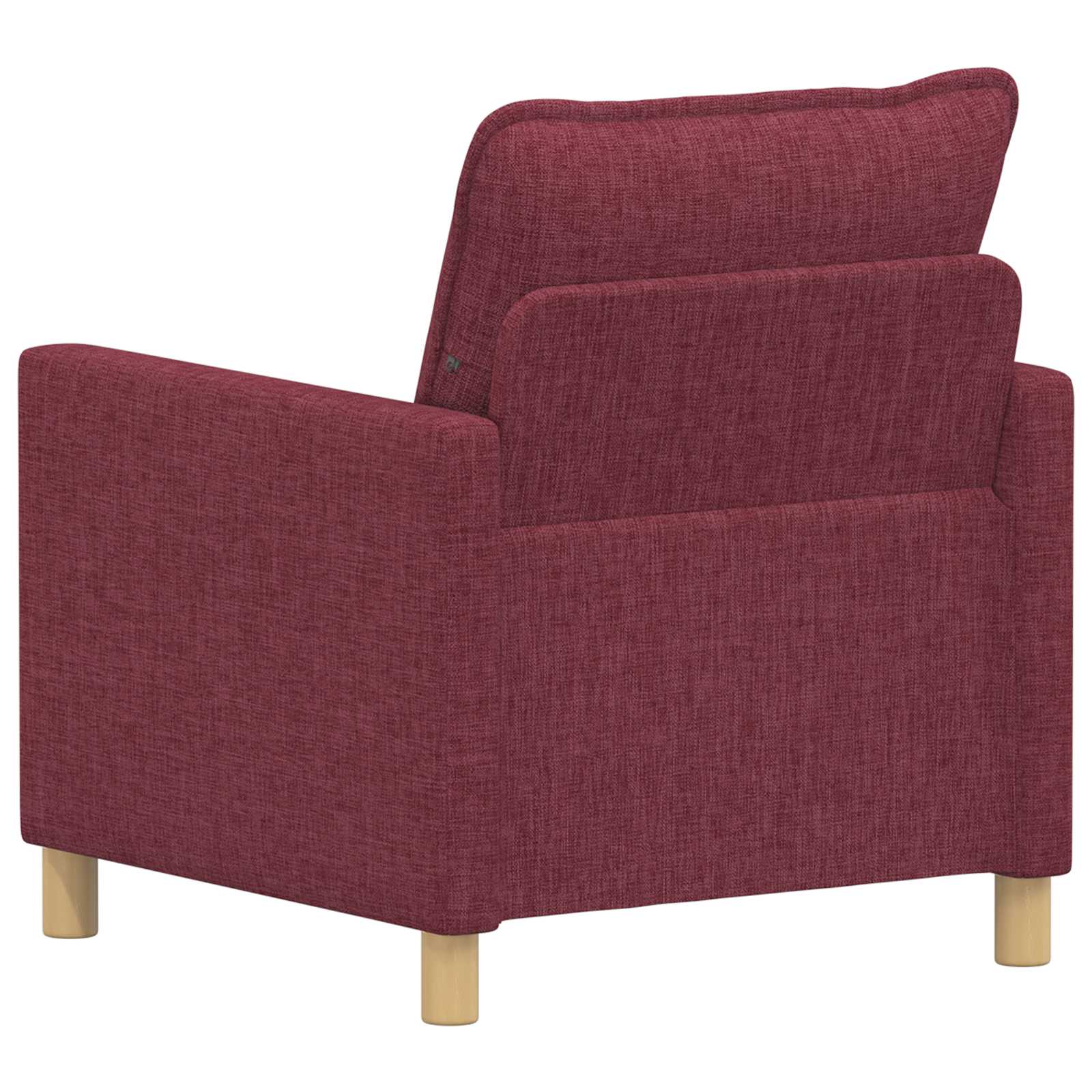 Bank Wijnrood 76 x 81 x 87,5 cm Stof