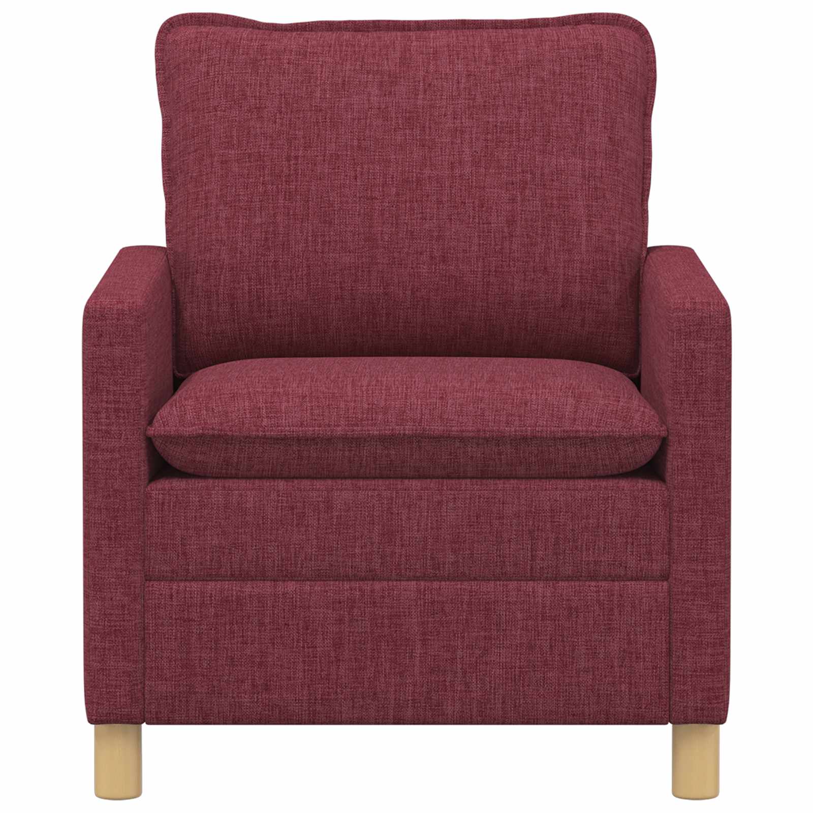 Bank Wijnrood 76 x 81 x 87,5 cm Stof