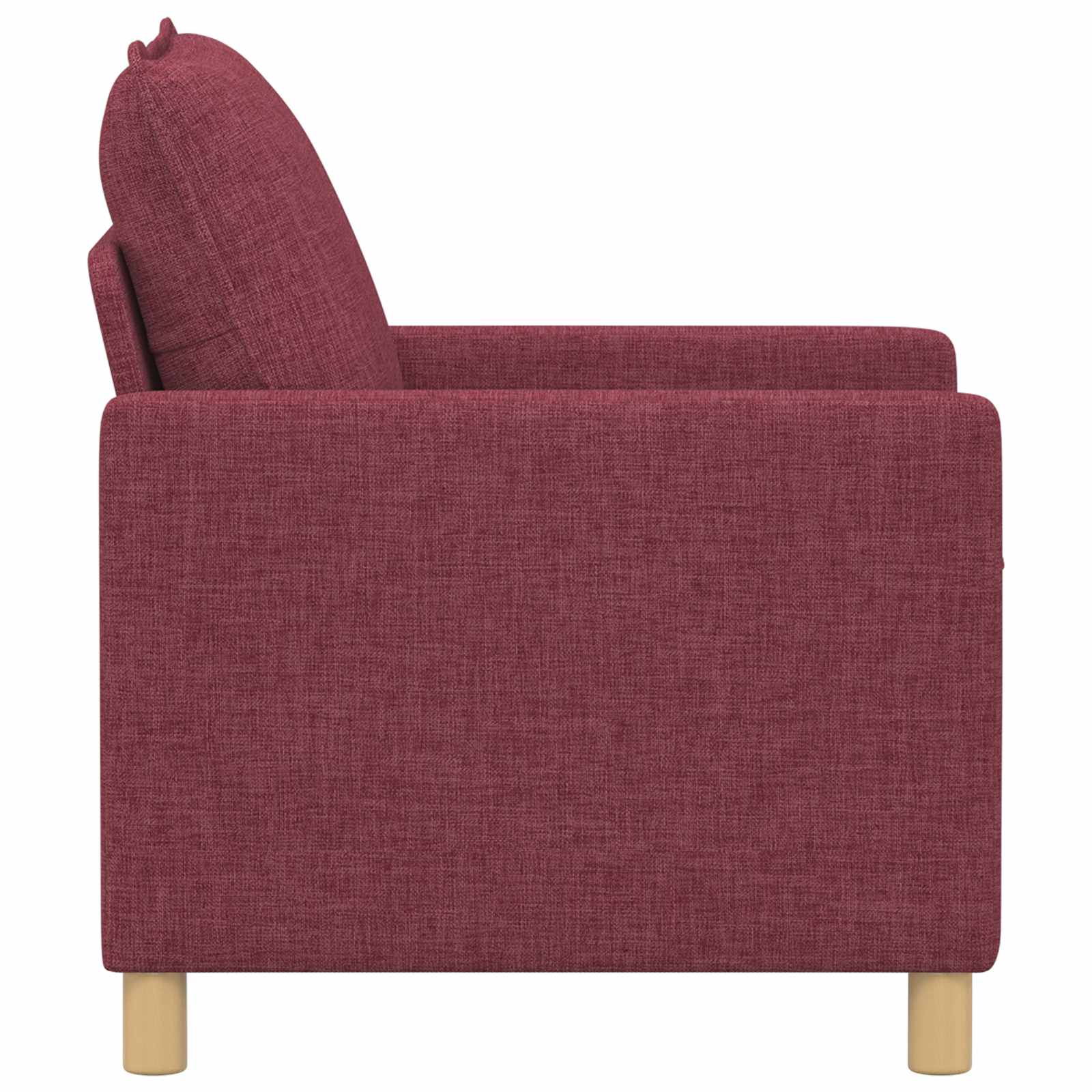 Bank Wijnrood 76 x 81 x 87,5 cm Stof