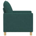 Bank Donkergroen 76 x 81 x 87,5 cm Stof