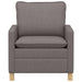 Bank Taupe 76 x 81 x 87,5 cm Stof