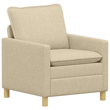 Bank Crèmekleurig 76 x 81 x 87,5 cm Stof