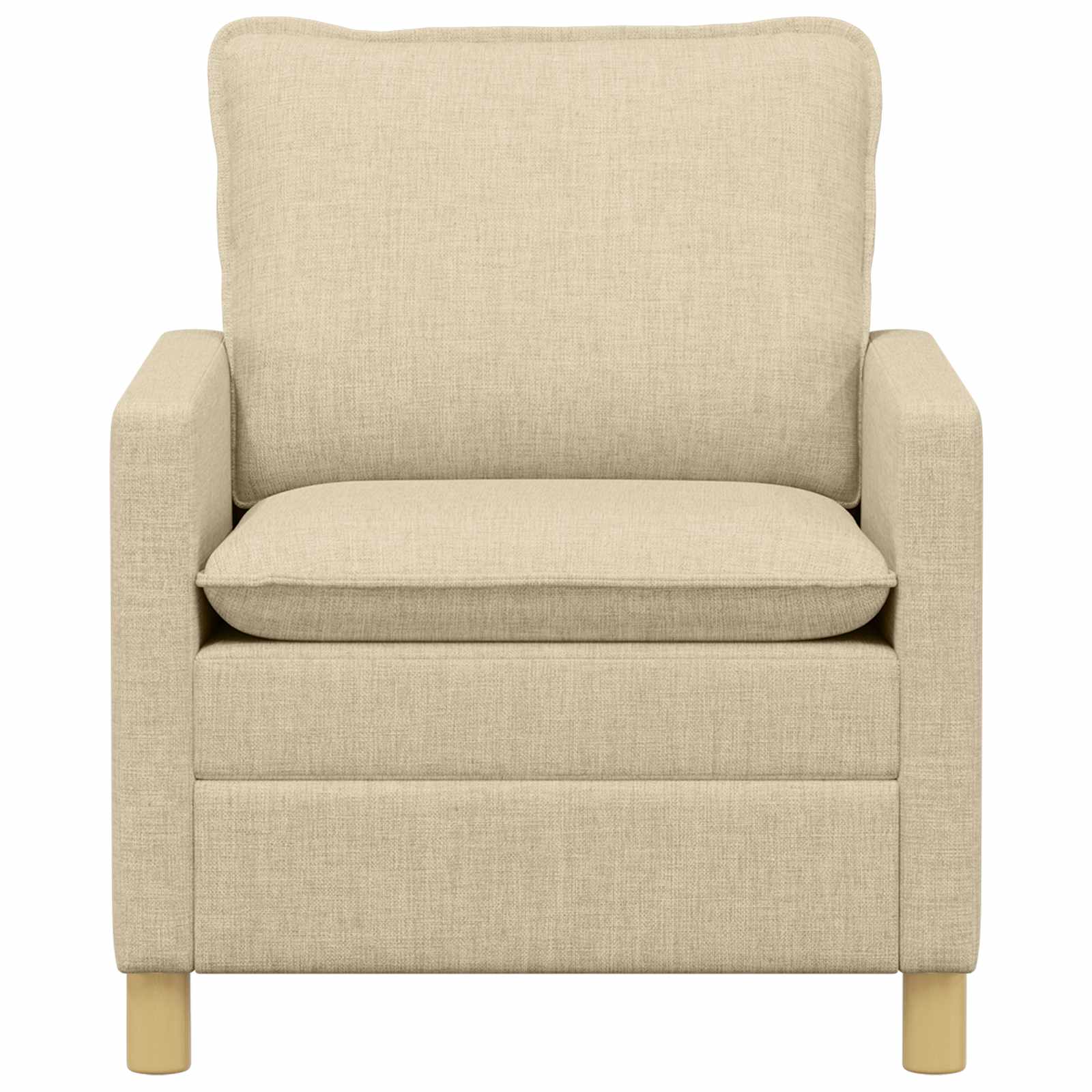 Bank Crèmekleurig 76 x 81 x 87,5 cm Stof