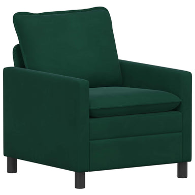 Bank Donkergroen 76 x 81 x 87,5 cm Fluweel
