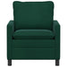 Bank Donkergroen 76 x 81 x 87,5 cm Fluweel