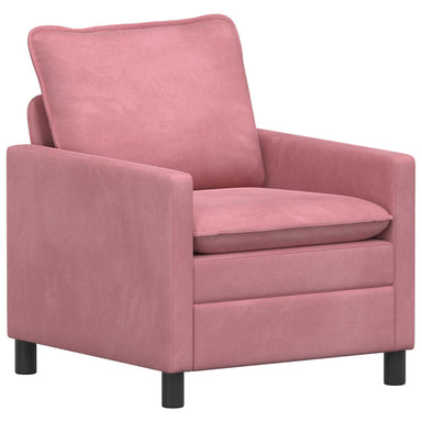 Bank Roze 76 x 81 x 87,5 cm Fluweel