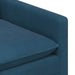Bank Blauw 76 x 81 x 87,5 cm Fluweel