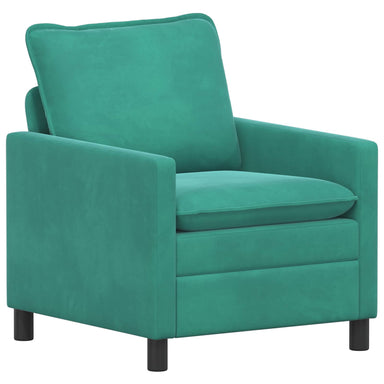Bank Turquoise 76 x 81 x 87,5 cm Fluweel