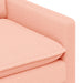 Bank Roze 76 x 81 x 87,5 cm Stof