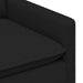 Bank Zwart 76 x 81 x 87,5 cm Stof