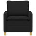 Bank Zwart 76 x 81 x 87,5 cm Stof