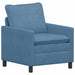Bank Blauw 76 x 81 x 87,5 cm Stof