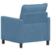 Bank Blauw 76 x 81 x 87,5 cm Stof