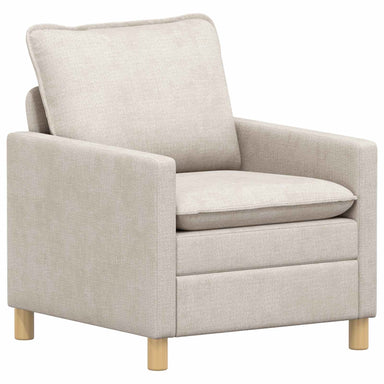Bank Crèmekleurig 76 x 81 x 87,5 cm Polyester