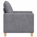 Bank Lichtgrijs 76 x 81 x 87,5 cm Polyester