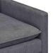 Bank Donkergrijs 76 x 81 x 87,5 cm Polyester