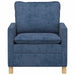 Bank Blauw 76 x 81 x 87,5 cm Polyester