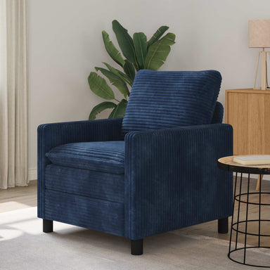 Bank Marineblauw 76 x 81 x 87,5 cm Polyester