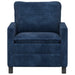 Bank Marineblauw 76 x 81 x 87,5 cm Polyester