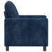 Bank Marineblauw 76 x 81 x 87,5 cm Polyester