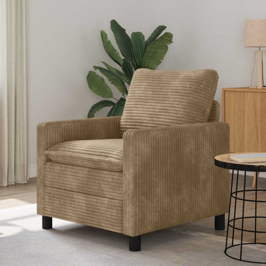 Bank Taupe 76 x 81 x 87,5 cm Polyester