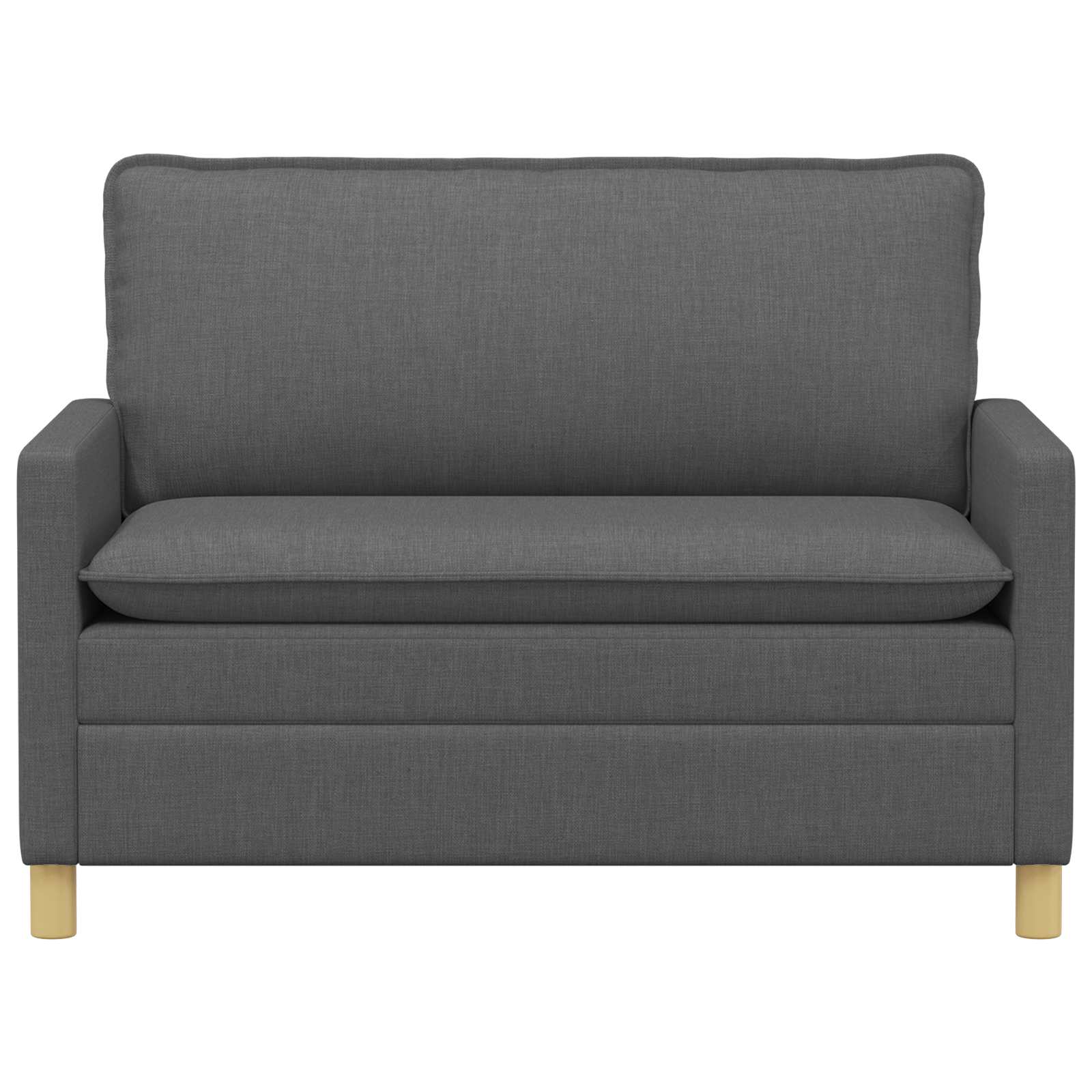 Bank Donkergrijs 126 x 81 x 87,5 cm Stof