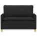Bank Zwart 126 x 81 x 87,5 cm