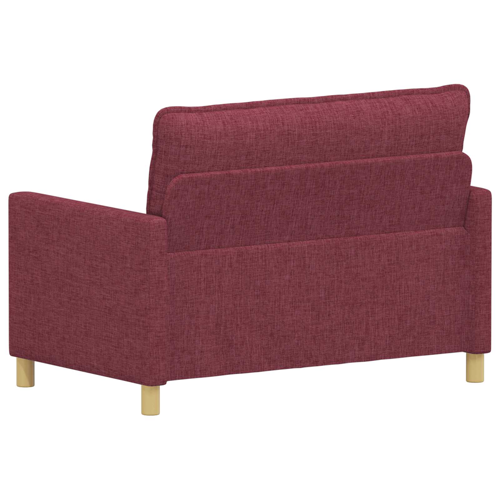 Bank Wijnrood 126 x 81 x 87,5 cm Stof